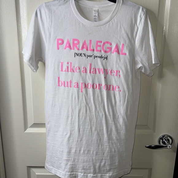 Paralegal noun for pendeja like a lawyer but a poor one tee - Picture 4 of 5
